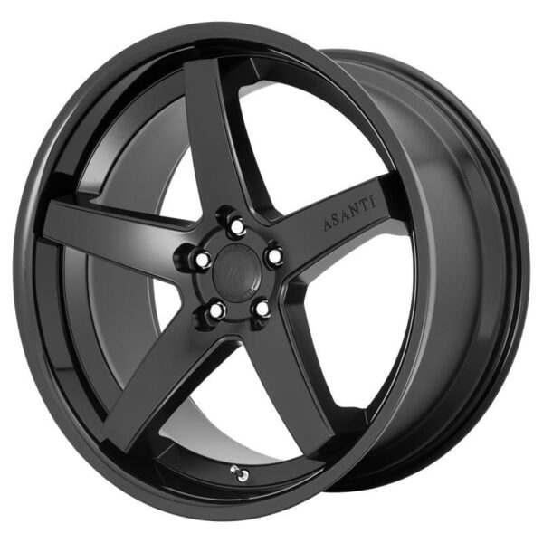 AB31 Satin Black Gloss Black Lip 10,5x20 5/112 ET38 CB72,6 60°