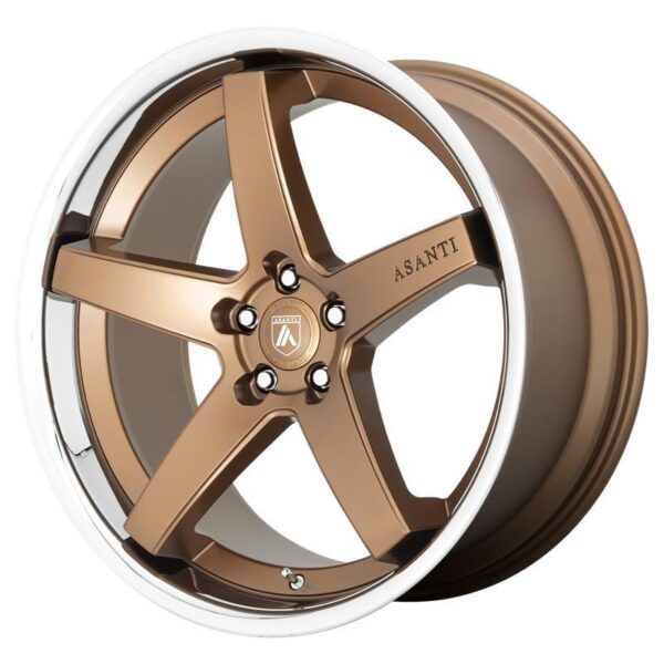 AB31 Satin Bronze With Chrome Lip 10,5x20 5/120 ET38 CB74,1 60°