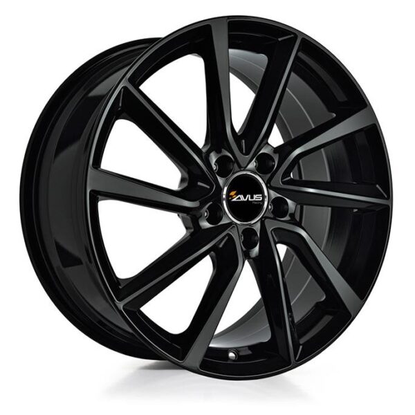 AVUS AC-518 Black 6,5x16 5/105 ET39 CB56,6 60°