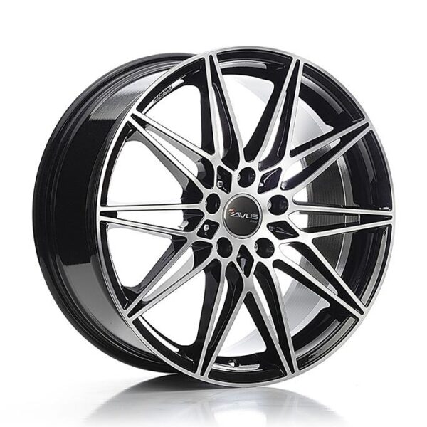 AVUS AC-MB5 Black Polished 8,5x20 5/112 ET25 CB66,7 60°