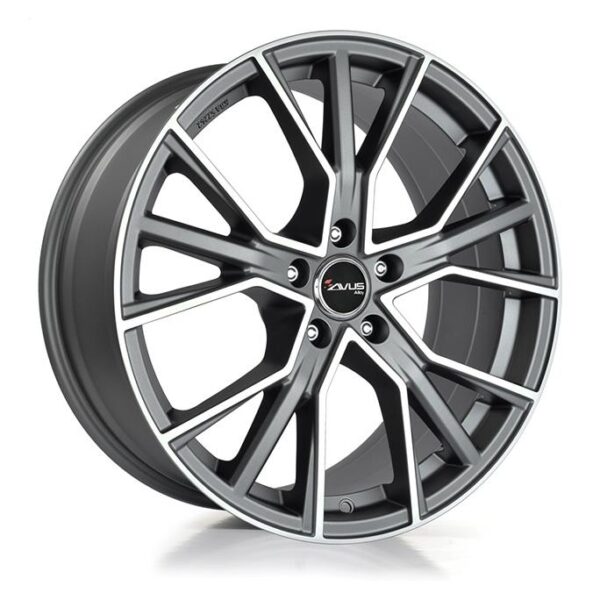 AVUS AF18 Matt Anthr. Pol. 9,5x22 5/112 ET37 CB66,7 60°