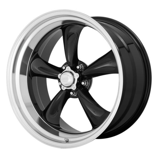 VN315 Gloss Black Machined Lip 11x22 5/139,7 ET18 CB87,1 60°