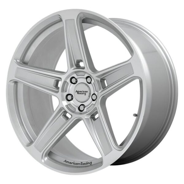AR936 Machined Silver 10,5x20 5/115 ET22 CB72,6 60°