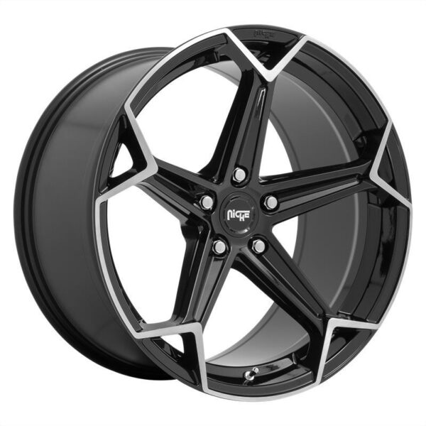 N259 ARROW GLOSS BLACK BRUSHED 10,5x20 5/120 ET35 CB72,5 60°
