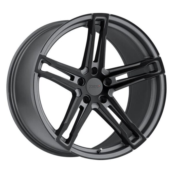 MECHANICA MATTE GUNMETAL W/ MATTE BLACK FACE 10x20 5/120 ET35 CB76,1 60°