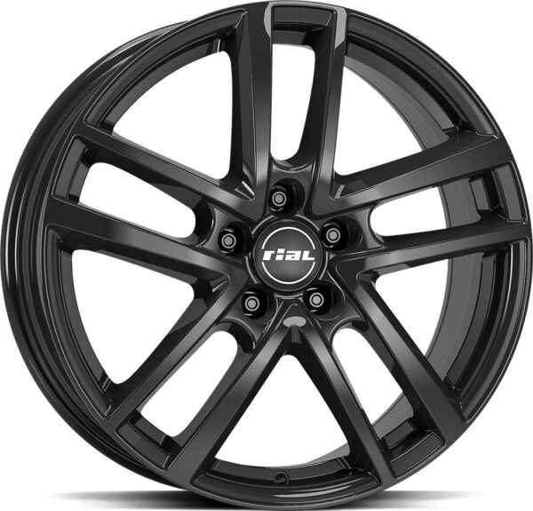 RIAL Astorga Diam Black 7x17 5/114,3 ET35 CB66,1 60°