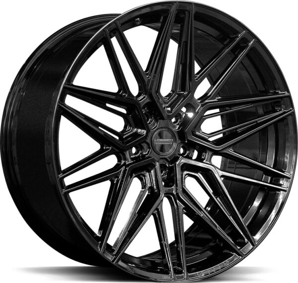 VOSSEN HF7 Gloss Black 8,5x19 5/112 ET42 CB66,6 60°