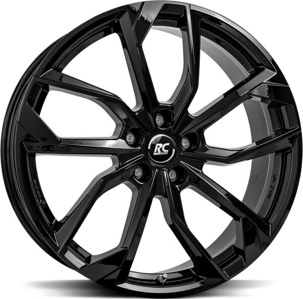 BROCK RC34 Shiny Black 9x19 5/112 ET21 CB66,6 R14