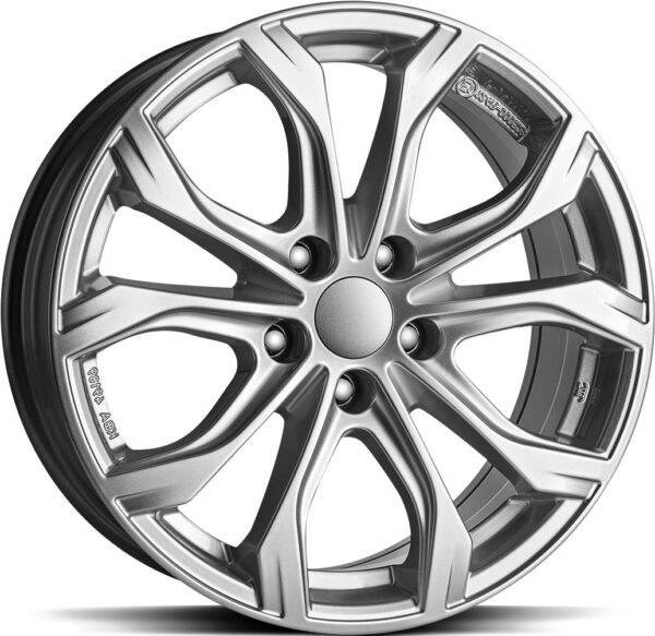 ALUTEC W10X Polar Silver 8,5x19 5/127 ET55 CB71,6 60°