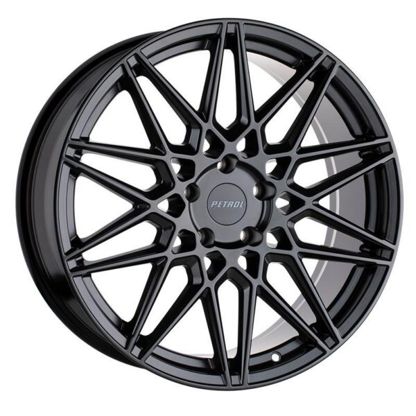P3C SEMI GLOSS BLACK 8x17 5/105 ET40 CB72,1 60°