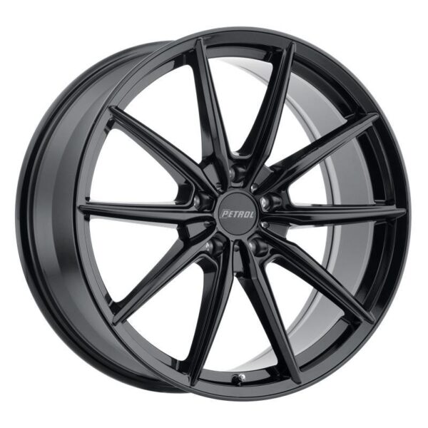 P4B GLOSS BLACK 8x18 5/105 ET40 CB72,1 60°