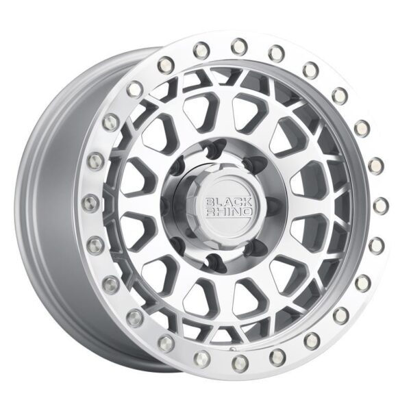 PRIMM SILVER W/ MIRROR FACE & MACHINED RING 9,5x18 8/165,1 ET0 CB122,4 60°