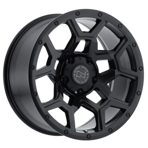 OVERLAND MATTE BLACK 8x17 5/114,3 ET35 CB76,1 60°