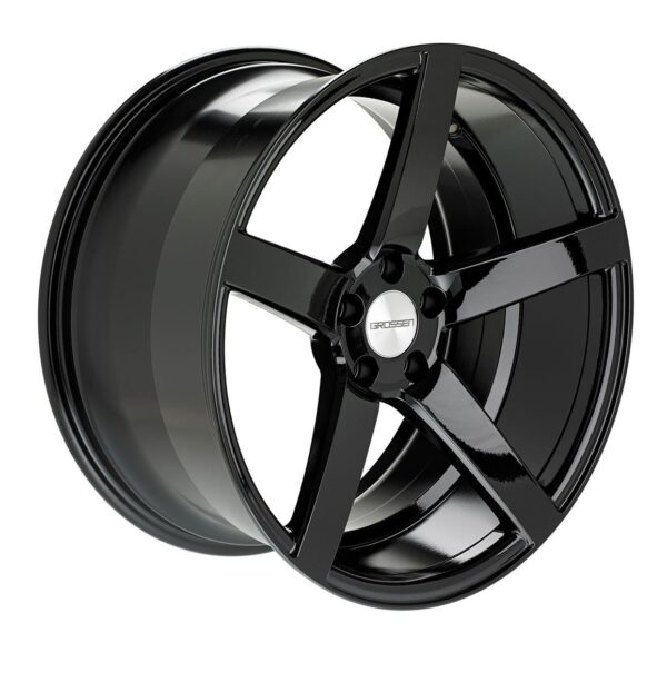 Grossen 1 Gloss Black 9x20 5/112 ET35 CB73,1 60°