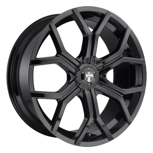 S208 ROYALTY GLOSS BLACK 9,5x22 6/120/132 ET30 CB74,6 60°