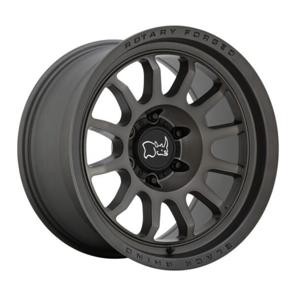 RAPID MATTTE BRUSHED GUNMETAL 9,5x18 5/127 ET-18 CB71,5 60°