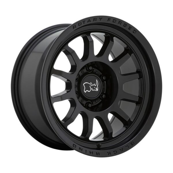 RAPID MATTE BLACK 8,5x20 6/114,3 ET0 CB76,1 60°