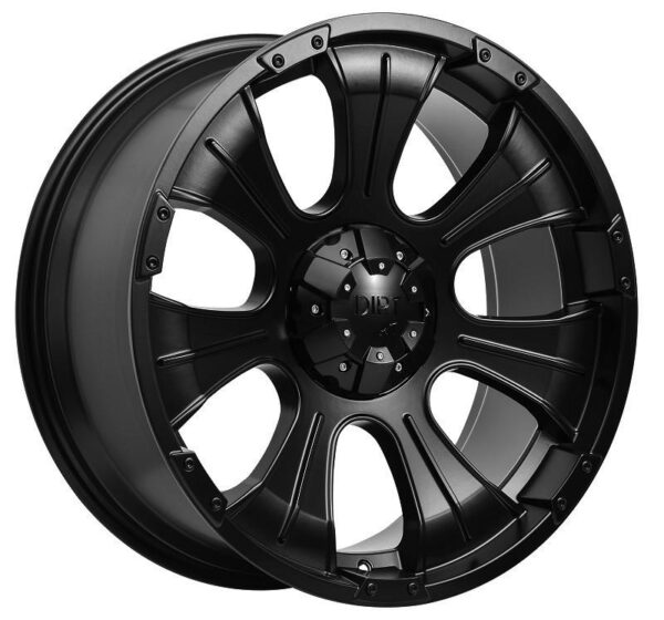 D06 Flatblack 9,5x22 5/127/139,7 ET13 CB78,1 60°