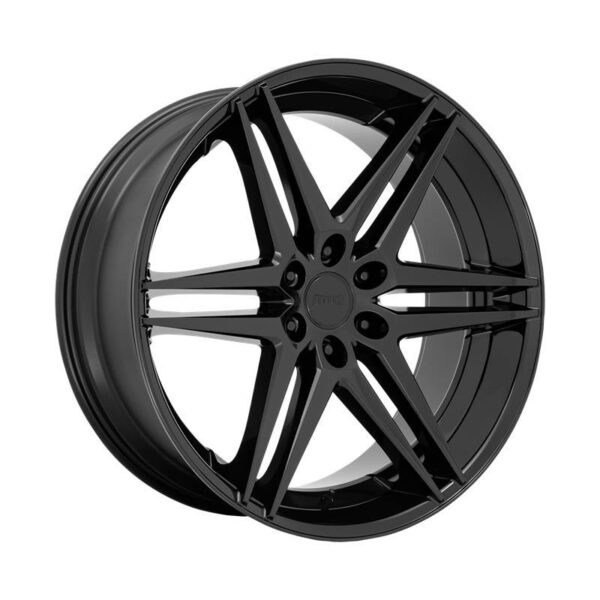 S268 DIRTY DOG ALL GLOSSY BLACK 10x26 6/139,7 ET25 CB106,1 60°