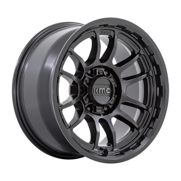 KM727 WRATH SATIN BLACK 8,5x17 6/135 ET0 CB87,1 60°