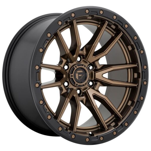 D681 REBEL MATTE BRONZE BLACK BEAD RING 9x18 5/127 ET1 CB71,5 60°