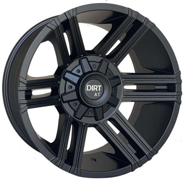 D102 Flatblack 10x20 5/127/139,7 ET-25 CB78,1 60°