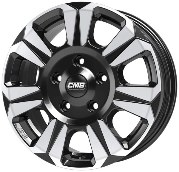 CMS C31 Diamond Black Gloss 6,5x16 5/160 ET60 CB65,1 60°
