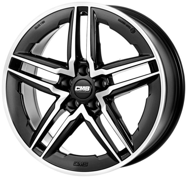 CMS C29-AERO Diamond Black Gloss 8,5x18 5/112 ET56 CB57,1 R14