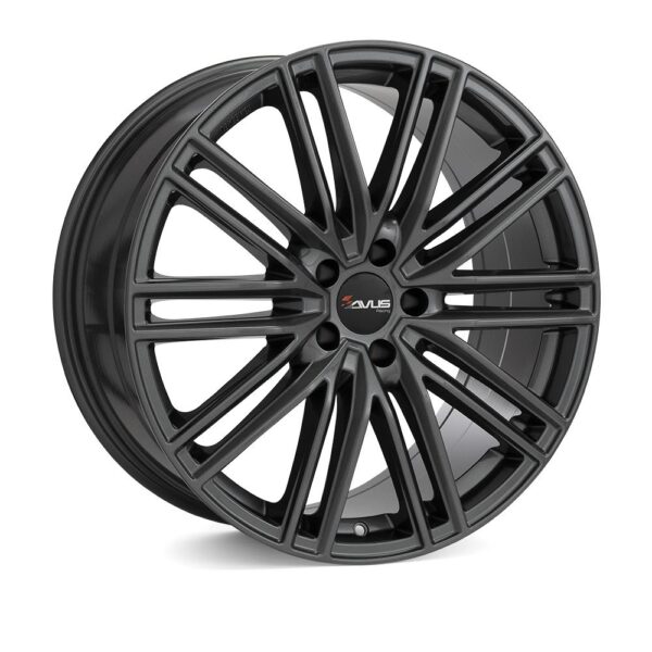 AVUS AC-M08 Anthracite 10,5x20 5/130 ET55 CB71,6 R14