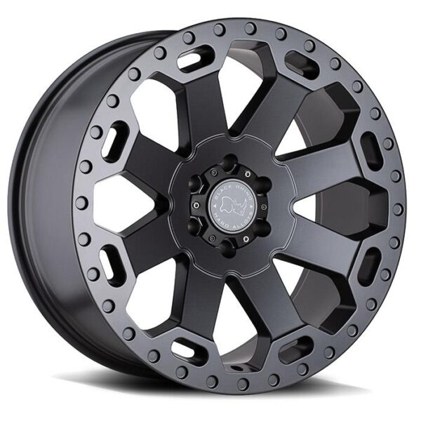 Black Rhino Warlord Matte Gunmetal 8x17 5/120 ET35 CB76,0 60°