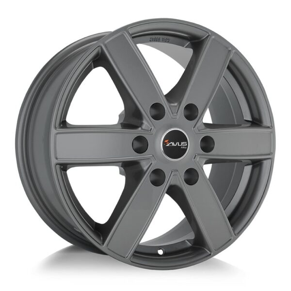 AVUS AC-V61 Matt Anthracite 6,5x16 6/130 ET54 CB84,1 R14