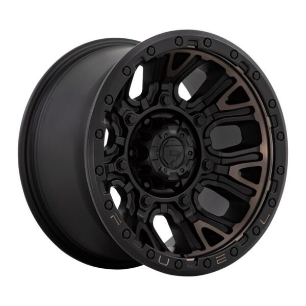 D824 TRACTION MATTE BLACK W/ DOUBLE DARK TINT 9x17 6/114,3 ET1 CB66,1 60°