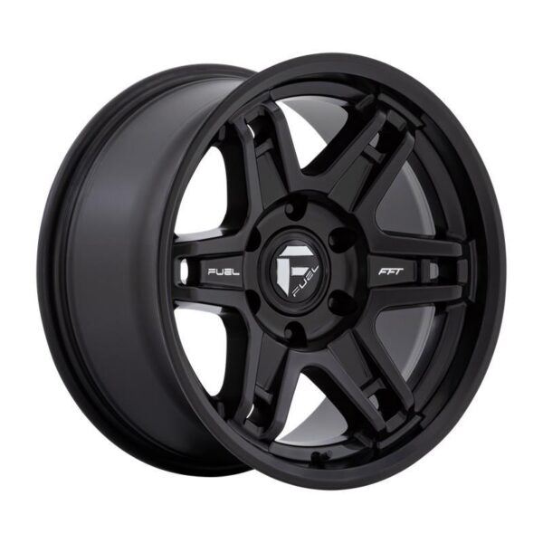 D836 SLAYER MATTE BLACK 8,5x18 6/139,7 ET-15 CB106,1 60°