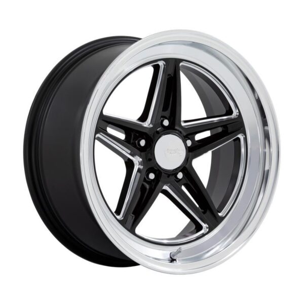 VN514 GROOVE GLOSS BLACK W/ DIAMOND CUT LIP 10x18 5/127 ET12 CB78,1 60°