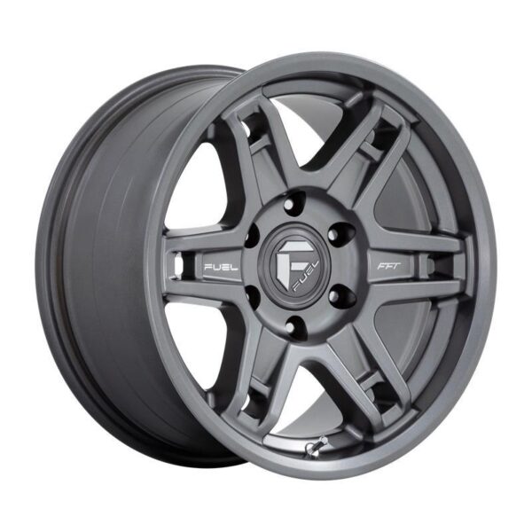 D838 SLAYER MATTE GUNMETAL 8,5x17 6/135 ET1 CB87,1 60°