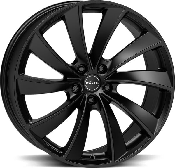 RIAL Lugano Steel Grey Matt 9,5x20 5/114,3 ET37 CB64,2 60°