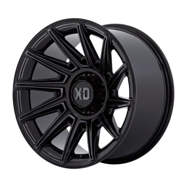XD867 SPECTER GLOSS BLACK W/ GRAY TINT 10x20 6/135 ET-18 CB87,1 60°