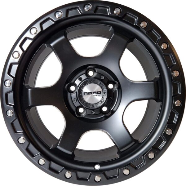 Nano 3S240 Full Matt Black 8,5x17 5/127 ET0 CB71,6 60°
