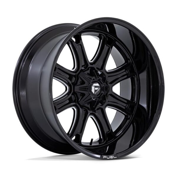 DARKSTAR GLOSS BLACK MILLED 9x20 8/180 ET1 CB124,2 60°
