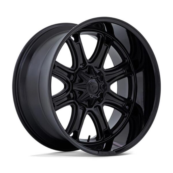 DARKSTAR MATTE BLACK W/ GLOSS BLACK LIP 12x24 8/180 ET-44 CB124,2 60°