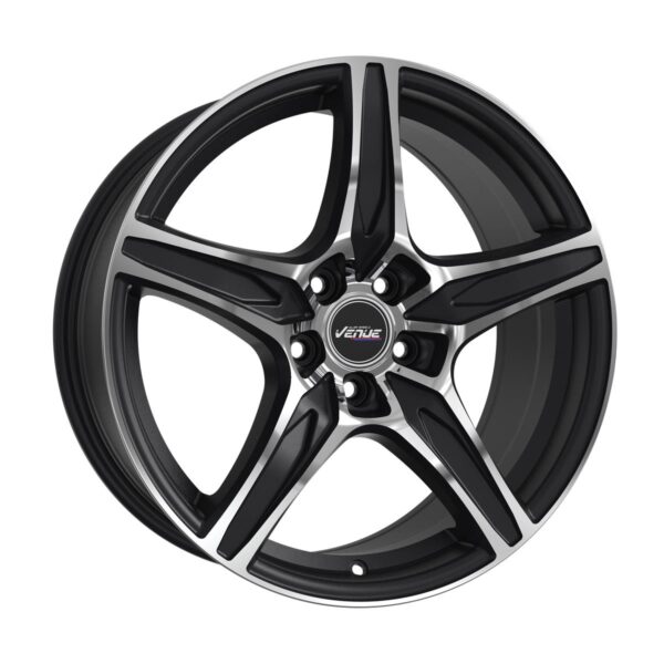 Venue VL5 Black Polish 6,5x16 5/100 ET35 CB57,1 R13