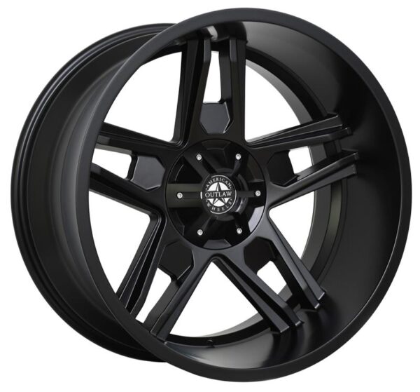 A262 Flatblack 11,5x22 6/139,7 ET-38 CB106,1 60°