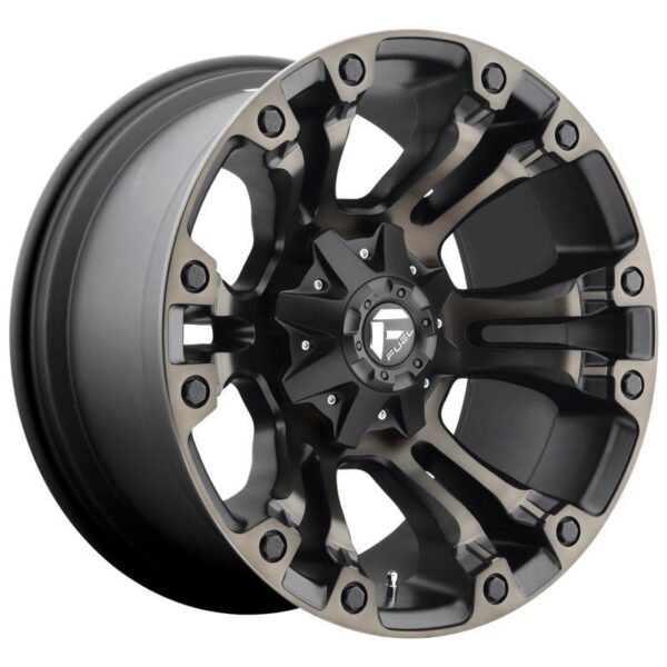 D569 VAPOR MATTE BLACK DOUBLE DARK TINT 9x17 5/114,3/127 ET1 CB78,1 60°