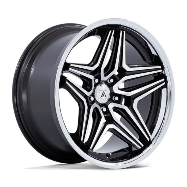 ABL-46 DUKE GLOSS BLACK MACHINED 10,5x22 5/120 ET18 CB74,1 60°