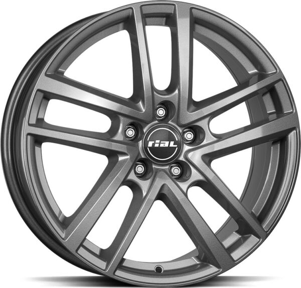 RIAL Astorga Graphite 7x17 5/114,3 ET35 CB66,1 60°