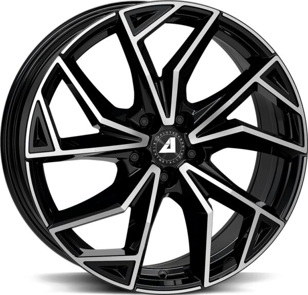 ALUTEC ADX.02 Diam Black Pol 7,5x18 4/100 ET45 CB63,4 60°