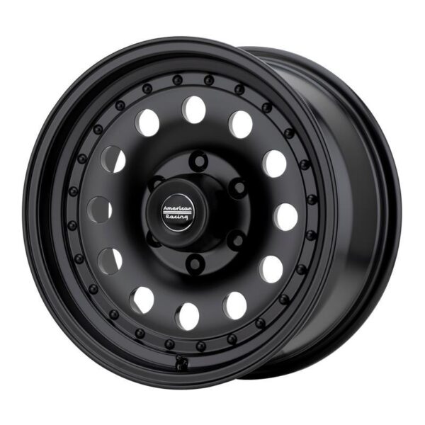 AR62 OUTLAW II SATIN BLACK 8x17 8/180 ET18 CB130,8 60°