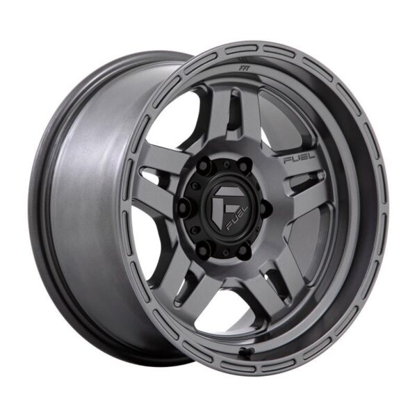D801 OXIDE MATTE GUNMETAL 9x18 6/135 ET1 CB87,1 60°