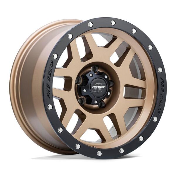 PA41 PHASER MATTE BRONZE W/ BLACK LIP 9x17 5/127 ET-6 CB83,1 60°