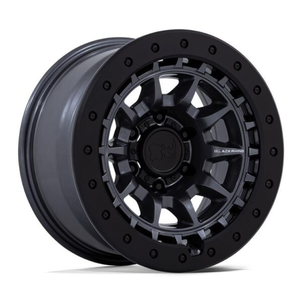 BR016 TUSK MATTE GUNMETAL 8,5x17 6/139,7 ET-10 CB106,1 60°